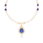 J Pearls Jaanvi Pearl Set - Real Pearl Jewelry - Swadesiicart