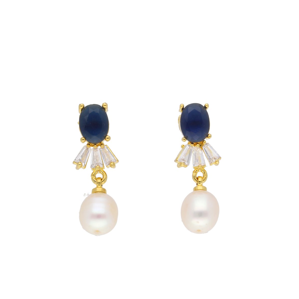 J Pearls Yami Pearl Set - Real Pearl Jewelry - Swadesiicart