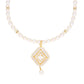 J Pearls Abarna Pearl Set - Real Pearl Jewelry - Swadesiicart