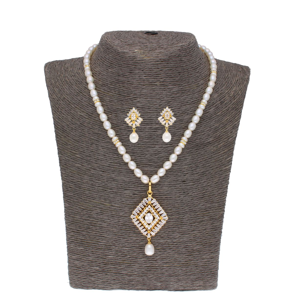 J Pearls Abarna Pearl Set - Real Pearl Jewelry - J Pearls