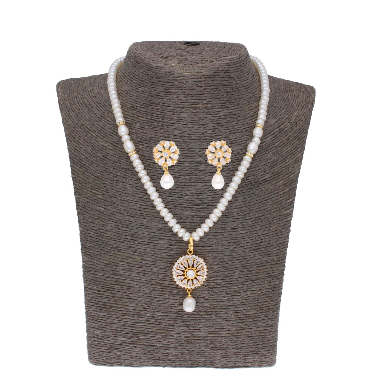 J Pearls Baheera Pearl Set - Real Pearl Jewelry - J Pearls