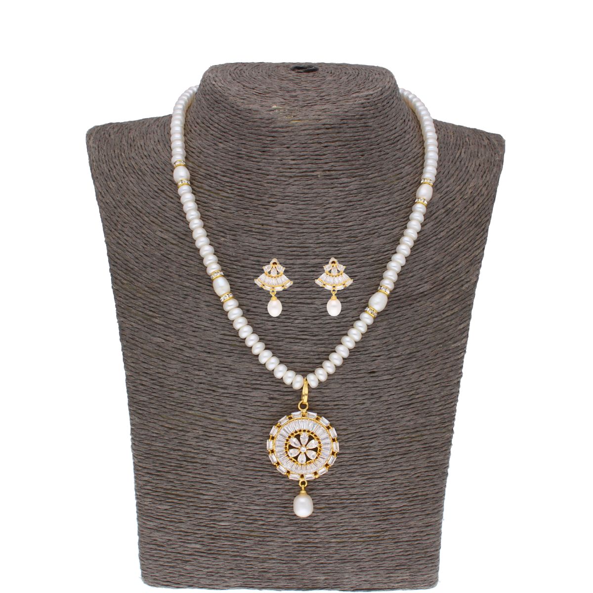 J Pearls Dharna Pearl Set - Real Pearl Jewelry - J Pearls