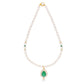 J Pearls Dhenuka Pearl Set - Real Pearl Jewelry - Swadesiicart