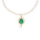 J Pearls Dhenuka Pearl Set - Real Pearl Jewelry - Swadesiicart
