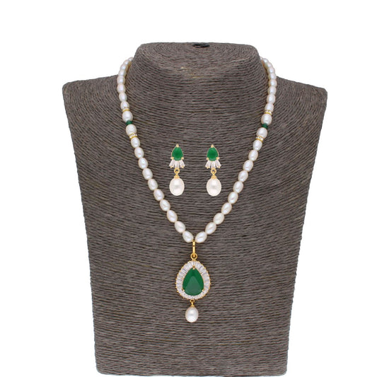 J Pearls Dhenuka Pearl Set - Real Pearl Jewelry - J Pearls