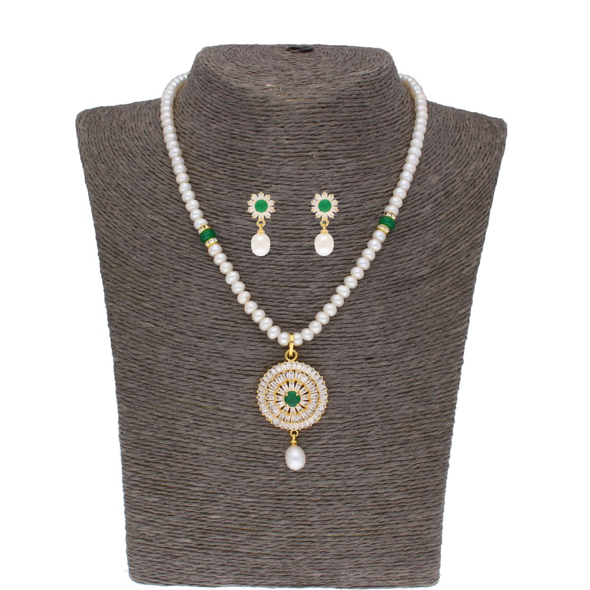 J Pearls Eeshvi Pearl Set - Real Pearl Jewelry - J Pearls