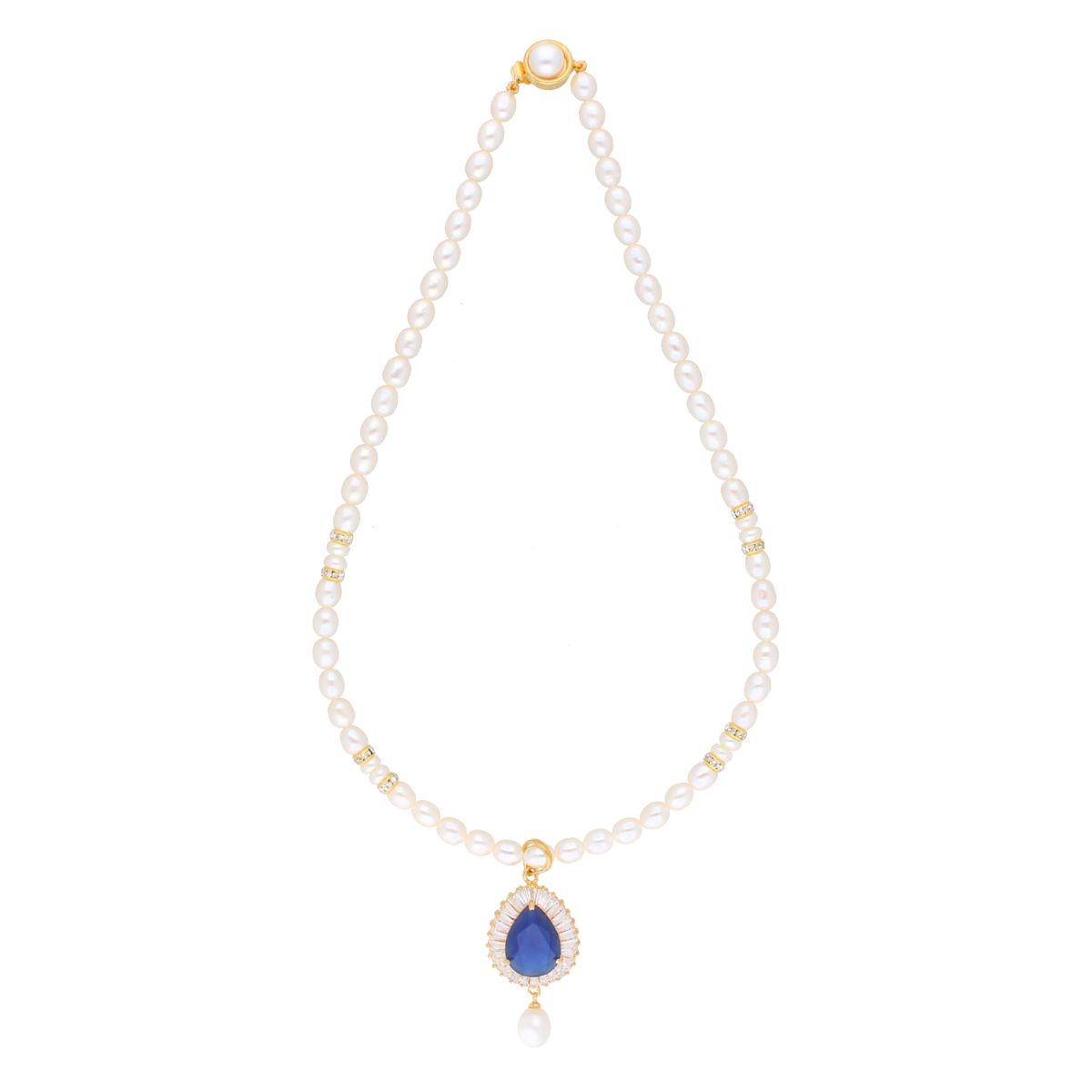 J Pearls Dhimahi Pearl Set - Real Pearl Jewelry - Swadesiicart