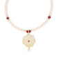 J Pearls Dheivachelvi Pearl Choler - Real Pearl Jewelry - Swadesiicart
