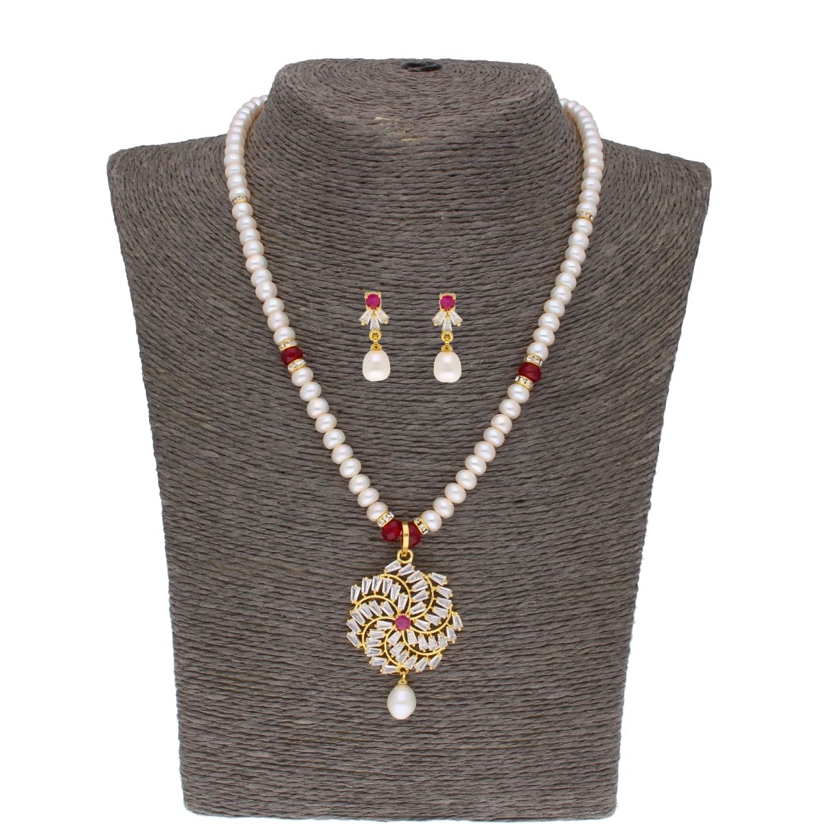 J Pearls Dheivachelvi Pearl Choler - Real Pearl Jewelry - J Pearls