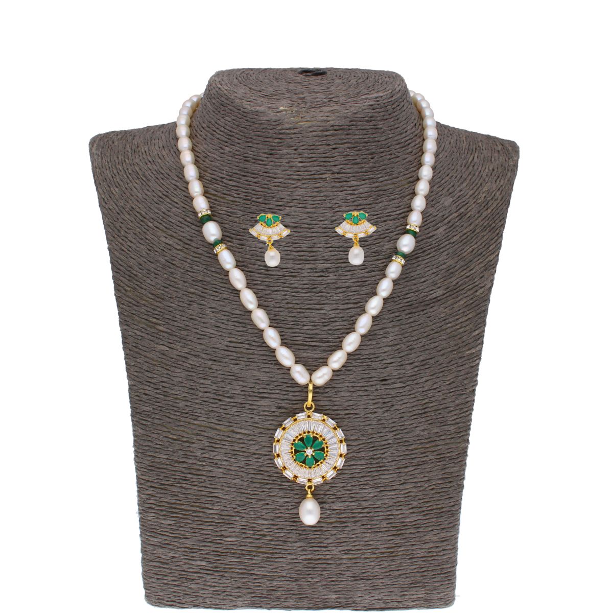 J Pearls Theertha Pearl Set - Real Pearl Jewelry - J Pearls