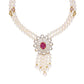 J Pearls Cancala Pearl Set - Real Pearl Jewelry - Swadesiicart