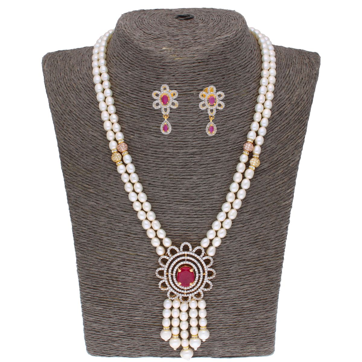 J Pearls Cancala Pearl Set - Real Pearl Jewelry - J Pearls