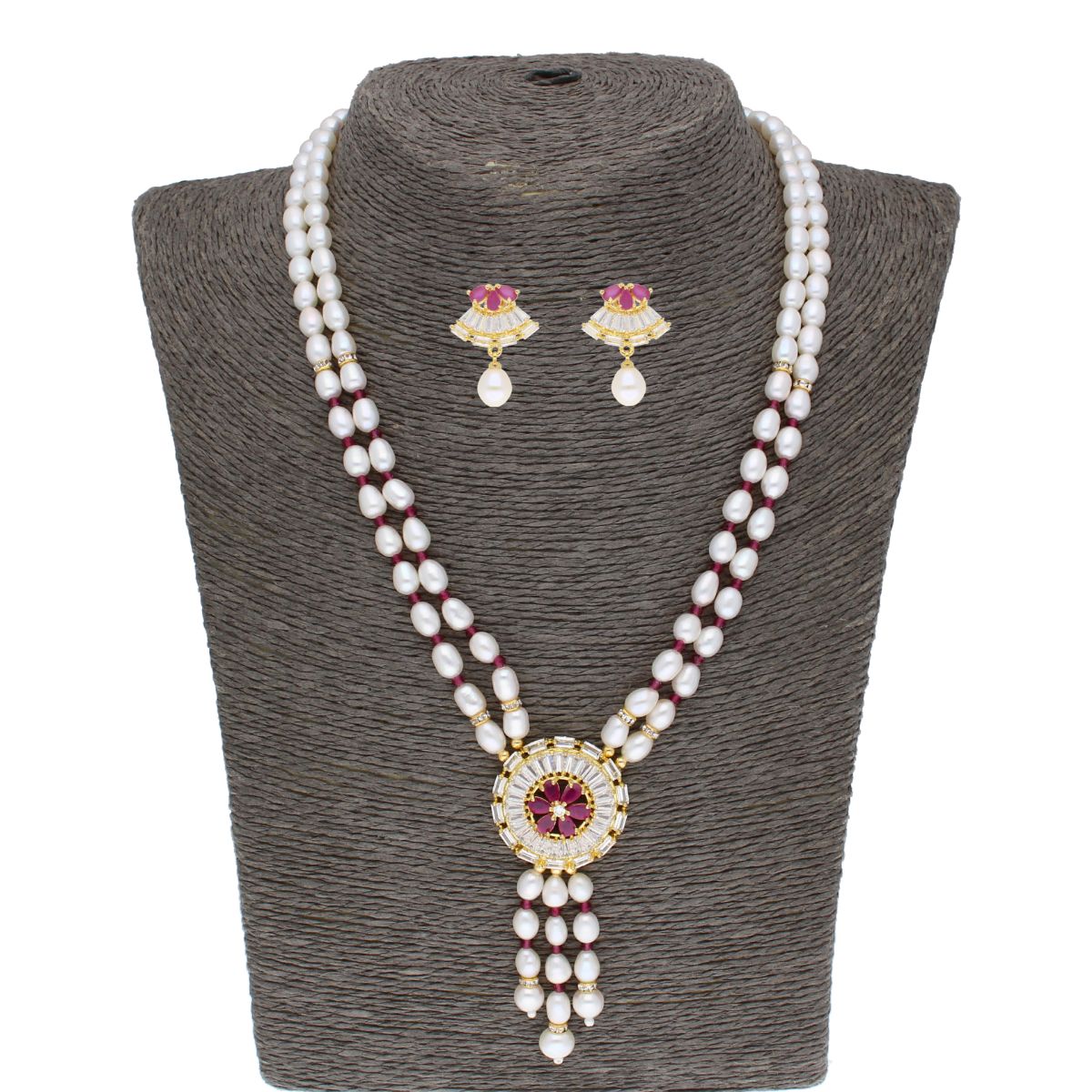 J Pearls Candalini Pearl Set - Real Pearl Jewelry - J Pearls