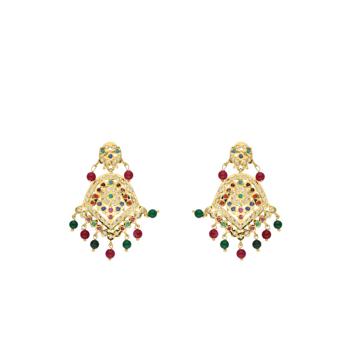 J Pearls Chantrea Pearl Set - Real Pearl Jewelry - Swadesiicart