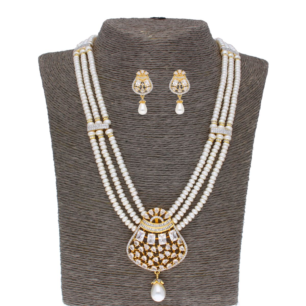J Pearls Camunda Pearl Set - Real Pearl Jewelry - J Pearls