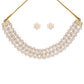 J Pearls Cherry 1 Line Pearl Choker - Real Pearl Jewelry | Swadesiicart