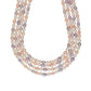 J Pearls Freena 4 Lines Pearl Sets - Real Pearl Jewelry - Swadesiicart