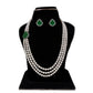J Pearls Badari 3 Lines Pearl Set - Real Pearl Jewelry - J Pearls