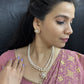 J Pearls Lekha 2 Lines Pearl Necklace | Swadesiicart