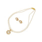 J Pearls Lekha 2 Lines Pearl Necklace | Swadesiicart