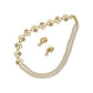 J Pearls Leena 2 Lines Pearl Necklace | Swadesiicart