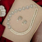 J Pearls Lipika 2 Lines Pearl Necklaces | Swadesiicart