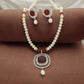 J Pearls Starlit Splendor Pearl Necklace Set - Swadesiicart
