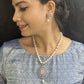 J Pearls Celestial Charm Pearl Necklace Set - Swadesiicart