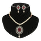 J Pearls Darsh Pearl Necklace Set - Swadesiicart