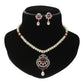 J Pearls Falak Pearl Necklace Set - Swadesiicart