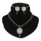 J Pearls Pran Pearl Necklace Set - Swadesiicart