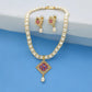 J Pearls Tanvi Pearl Necklace Set - Swadesiicart