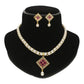 J Pearls Tanvi Pearl Necklace Set - Swadesiicart