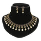J Pearls Roshan Pearl Necklace Set - Swadesiicart