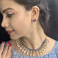 J Pearls Roshan Pearl Necklace Set - Swadesiicart