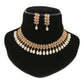 J Pearls Seraphic Sparkle Pearl Necklace Set - Swadesiicart