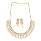 J Pearls Seraphic Sparkle Pearl Necklace Set - Swadesiicart
