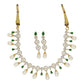 J Pearls Gitan Pearl Necklace Set - Swadesiicart