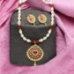 J Pearls Rinay Pearl Necklace Set - Swadesiicart