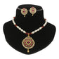 J Pearls Rinay Pearl Necklace Set - Swadesiicart