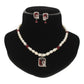 J Pearls Qarin Pearl Necklace Set - Swadesiicart