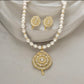 J Pearls Quasar Mystique Pearl Necklace Set - Swadesiicart