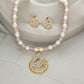J Pearls Radiant Reverie Pearl Necklace Set - Swadesiicart