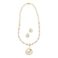 J Pearls Radiant Reverie Pearl Necklace Set - Swadesiicart