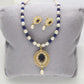 J Pearls Nivan Pearl Necklace Set - Swadesiicart