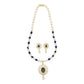 J Pearls Nivan Pearl Necklace Set - Swadesiicart