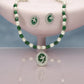 J Pearls Aurora Bliss Pearl Necklace Set - Swadesiicart