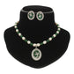J Pearls Aurora Bliss Pearl Necklace Set - Swadesiicart