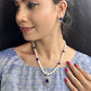 J Pearls Nivid Pearl Necklace Set - Swadesiicart