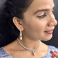 J Pearls Charmed Essence Pearl Necklace Set - Swadesiicart